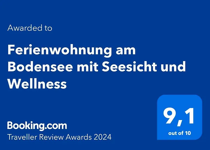 Ferienwohnung Am Bodensee Mit Seesicht Und Wellness